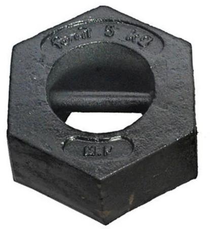 Hexagonal Cast Iron Weight