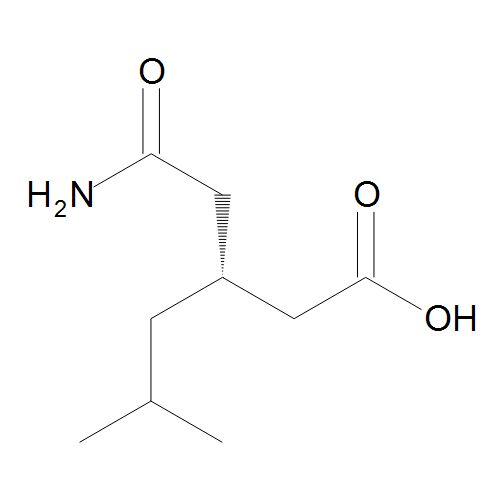 R)-(-)-3-(Carbamoylmethyl)-5-methylhexanoic acid ( CAS No - 181289-33-8)