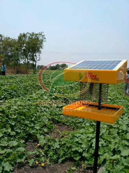 SOLAR POWERED LIGHT TRAP FOR INSECTS