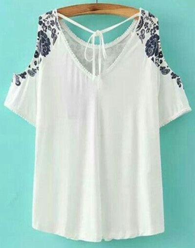 Ladies Poly Crepe Blouse