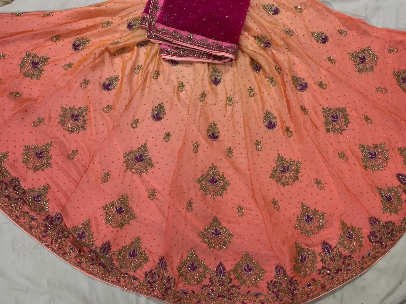 Contact us for more details - Chikan Lehenga With Mukaish | Facebook