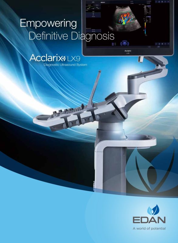 EDAN LX9 4D Colour Doppler Ultrasound Scanner