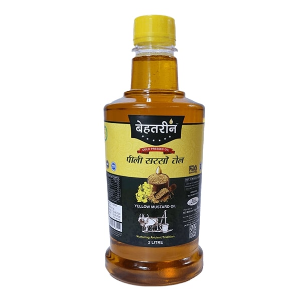 2 Ltr. Yellow Mustard Oil