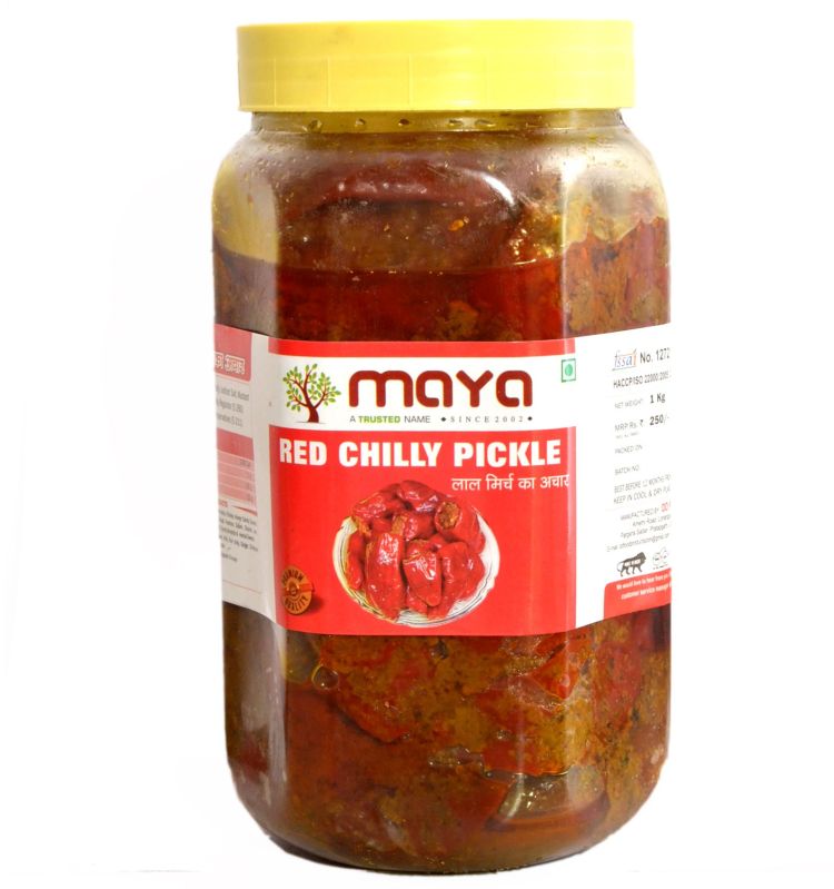 1 kg Red Chilli Pickle