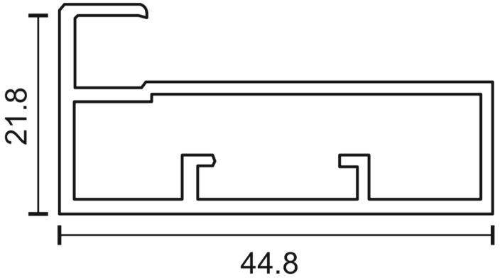 AP-AG679 45mm Aluminium Frame Profile