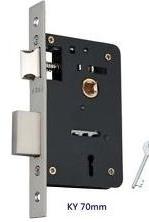 KY 70 mm Stainless Steel Mortise Lock