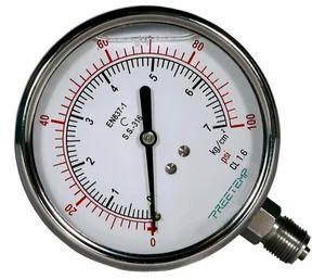 Flanged Diaphragm Seal Pressure Gauge
