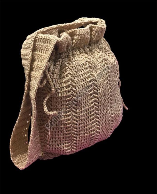 Crochet Drawstring Bags