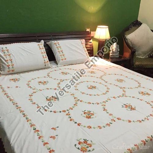 Embroidered Bed Sheets
