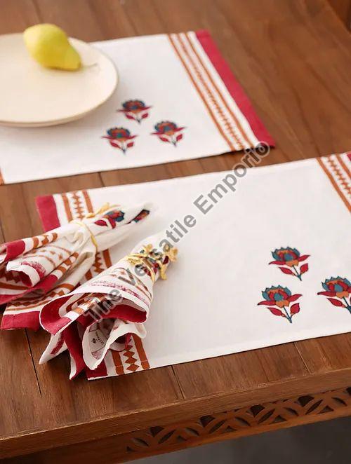 Embroidered Table Mats