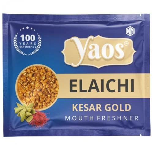 Yaos Elaichi Kesar Gold Mouth Freshener Pouch