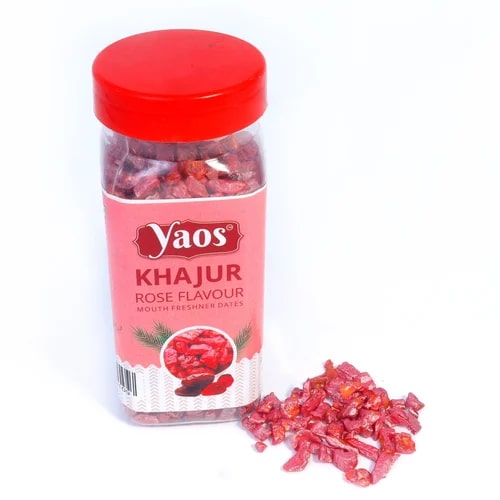 Yaos Khajur Rose Flavour Mouth Freshner Bottle