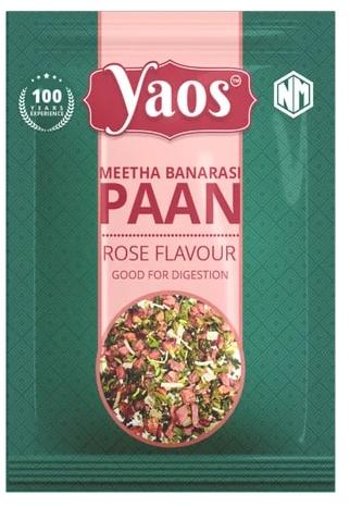 Yaos Meetha Banarasi Paan Rose Mouth Freshner Pouch