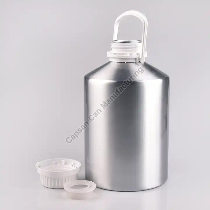 Glossy Finish Aluminium Chemical Container