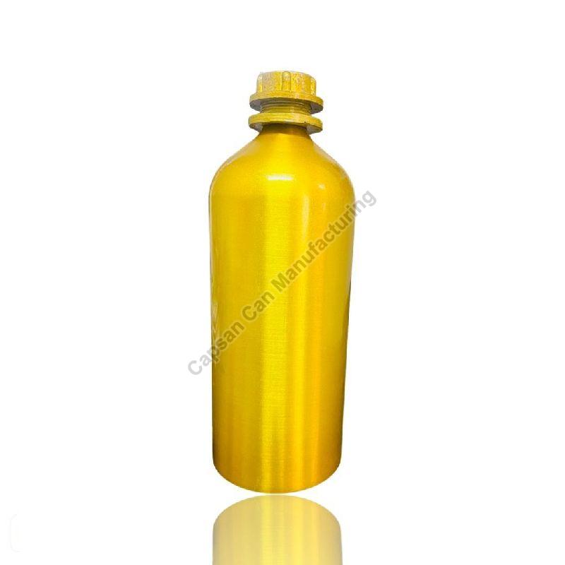Golden Aluminium Bottle