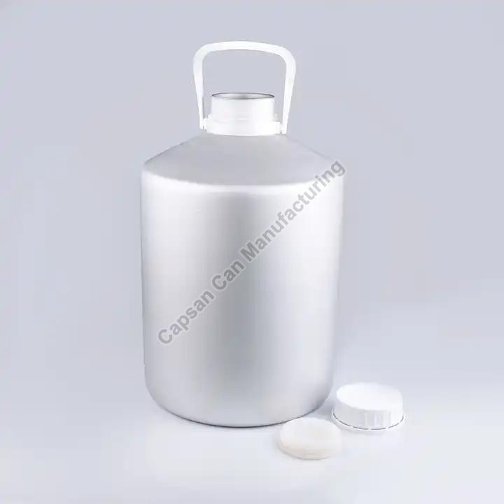 Matt Finish Aluminium Chemical container