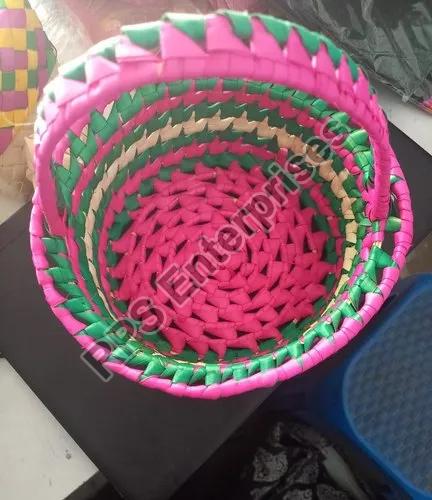 8X3 Inch Colorful Pooja Basket