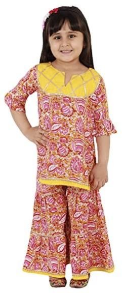Jaipuri Print Kids Kurti