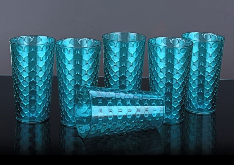Honey Pattern Drinking Glass Set