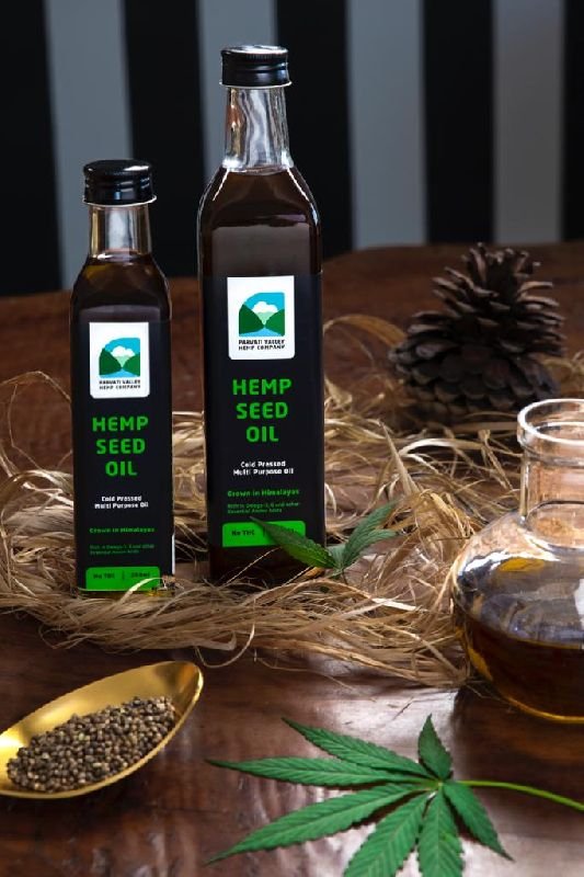 Cold Pressed Hemp Seed Oil