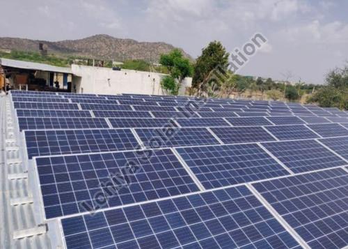 Parcel Rail Rooftop Solar Mounting Structure
