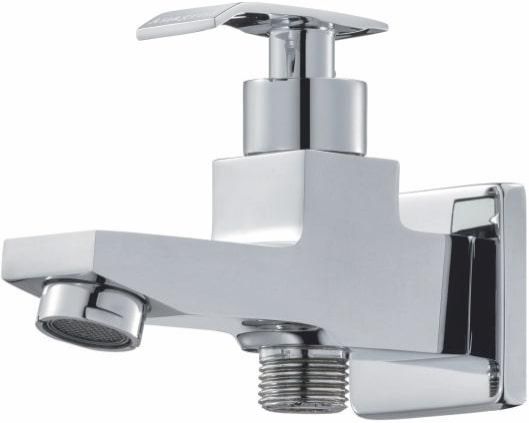 Way Bib Cock Single Handle With Wall Flange