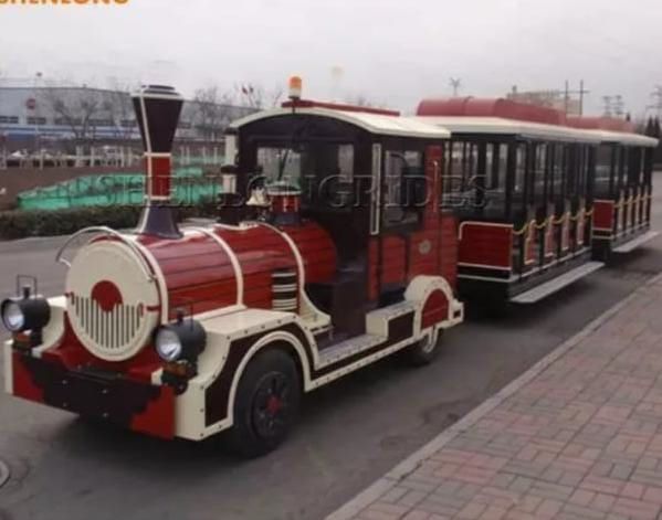 Amusement Park Road Train