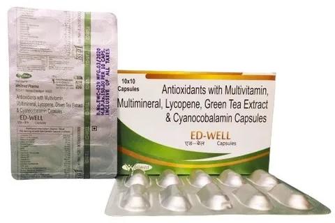Antioxidants With Multivitamin Lycopene & Cyanocobalamin Capsules