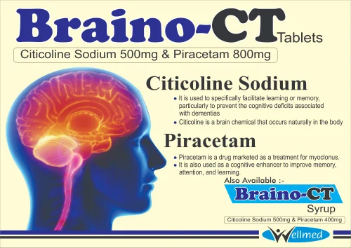 Citicoline Sodium & Piracetam Tablets