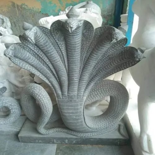 Marble Naag Devta Statue