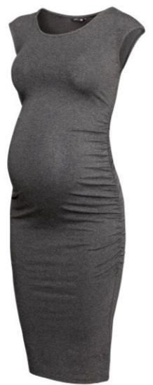 Designer Formal Ruching Maternity Dress
