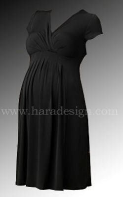 Wrap Stitch Stretchable Maternity Gown