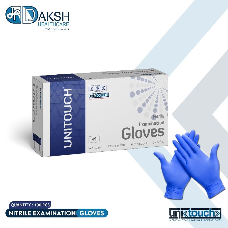 Uni Touch Bulk Nitrile Examination Gloves