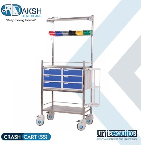 Uniq-4503 Crash Cart Trolley