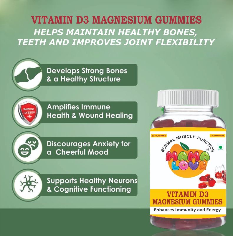 Vitamin D3 Magnesium Gummies