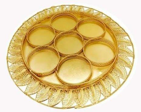 Dry Fruit Metal Tray