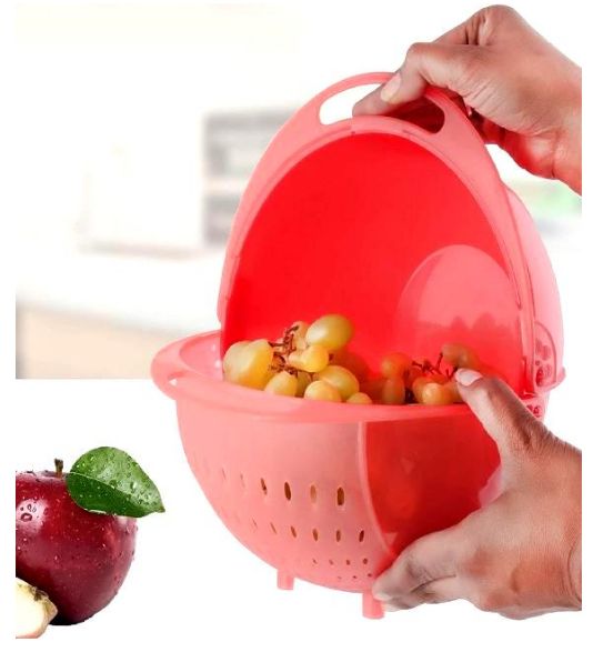 2 In 1 Fruit And Rice Strainer Bowl