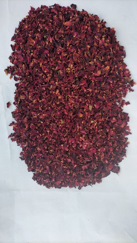 Dried Red Rose Petals