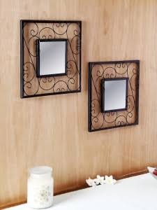 Wall Mirrors - Special Box Framed Rectangular Decorative Wall Mirror - Pepperfry