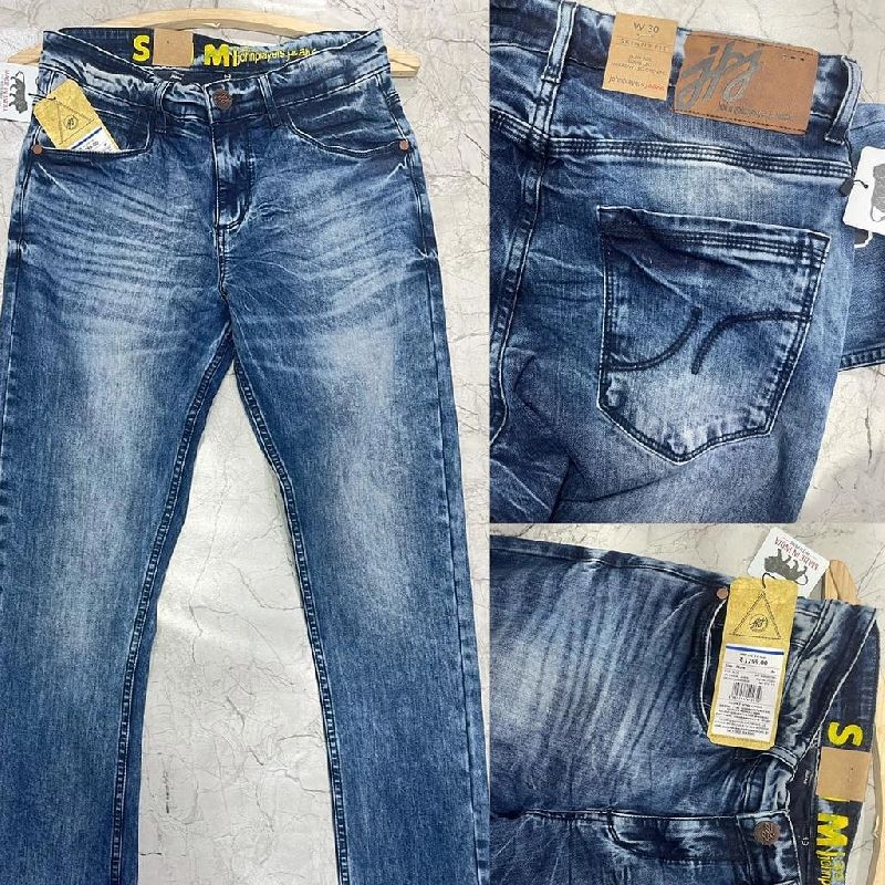 Denim Regular Fit Men Jeans Wholesale, Waist Size: 28 to 34 at Rs 360/piece  in Jabalpur