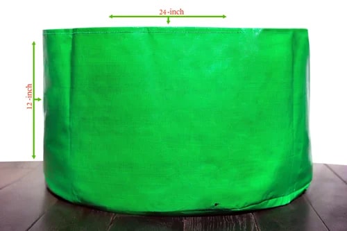 24x12 Inch HDPE Round Grow Bag