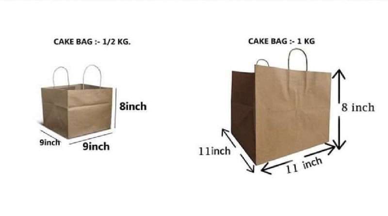One KG Paper Bags for Cakes - 11