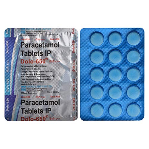 paracetamol tablets ip Dolo 650