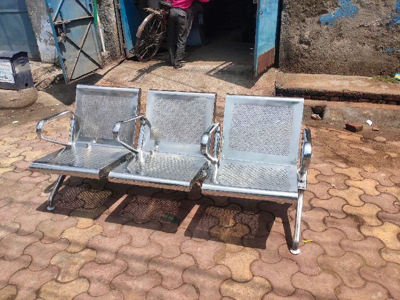 Stainless Steel Public Chair
