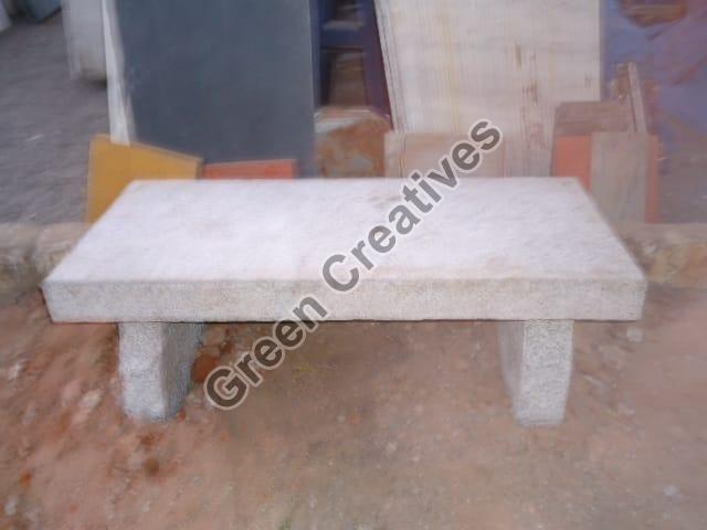 Granite Garden Bench