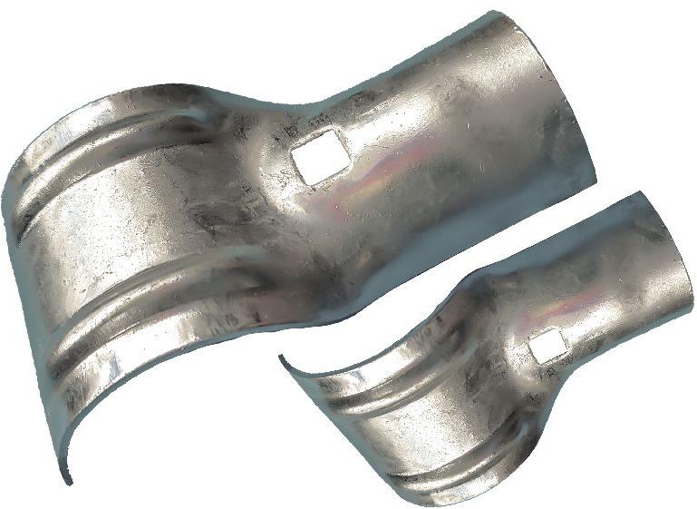 Galvanised Steel End Rail Clamp