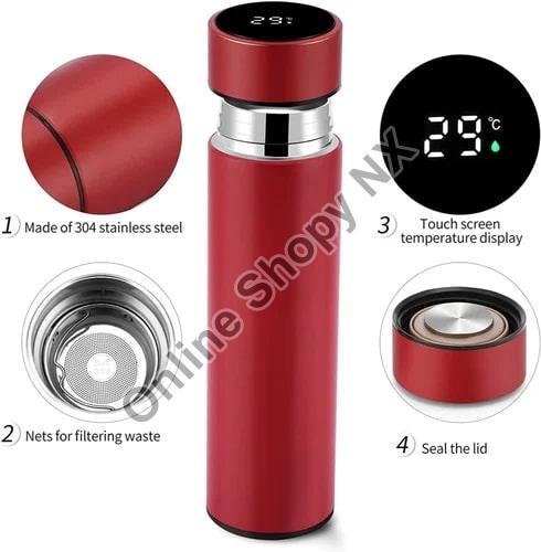 Wholesale Red Temperature Water Bottle Supplier from Mumbai India