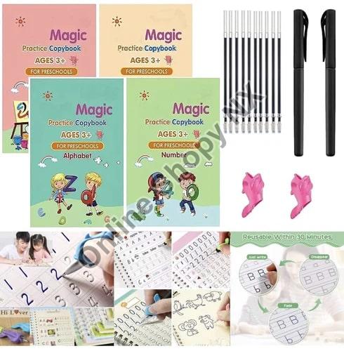 Sank Magic Reusable Practice Copybook for Kids - The Zimbabwe