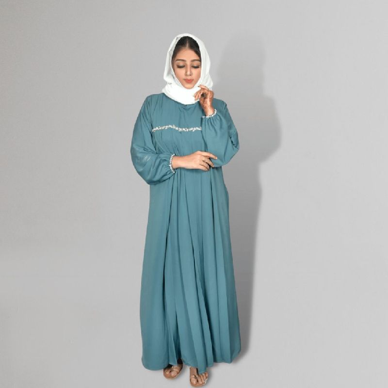 Ladies Green Abaya