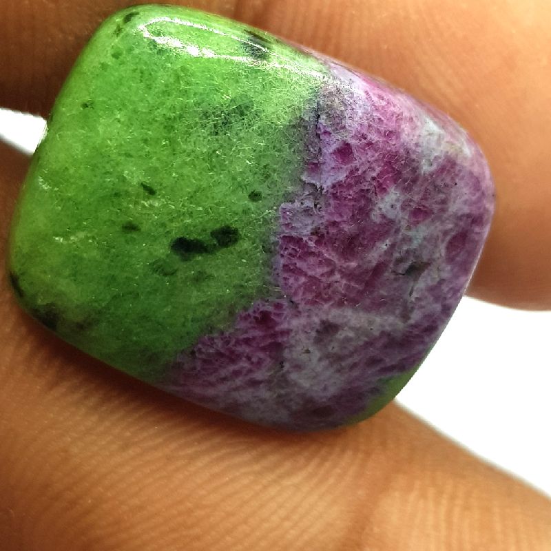 Ruby Zoicite Cushion Shape Stone